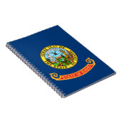 アイダホ州旗：ザ・ジェム州，アメリカ・マウンテン・ウエスト ノートブック (右側)