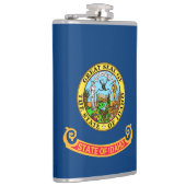 アイダホ州旗：ザ・ジェム州，アメリカ・マウンテン・ウエスト フラスク (右)