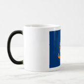 アイダホ州旗：ザ・ジェム州，アメリカ・マウンテン・ウエスト モーフィングマグカップ (左)