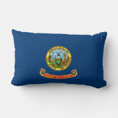 アイダホ州旗：ザ・ジェム州，アメリカ・マウンテン・ウエスト ランバークッション (裏面)