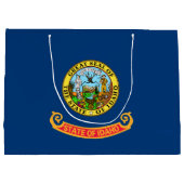 アイダホ州旗:ザ・ジェム州,アメリカ・マウンテン・ウエスト ラージペーパーバッグ (裏面)