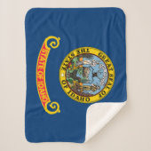 アイダホ州旗 シェルパブランケット (正面)