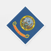 アイダホ州旗 スタンダードランチョンナプキン (角)