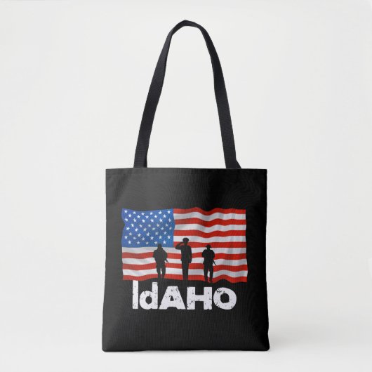 アイダホ州旗 トートバッグ (正面)