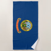 アイダホ州旗 ビーチタオル (正面)