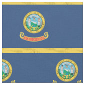 アイダホ州旗 ファブリック (クローズアップ)