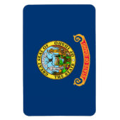 アイダホ州旗 マグネット (縦)