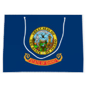 アイダホ州旗 ラージペーパーバッグ (正面)