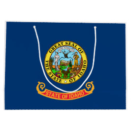 アイダホ州旗 ラージペーパーバッグ