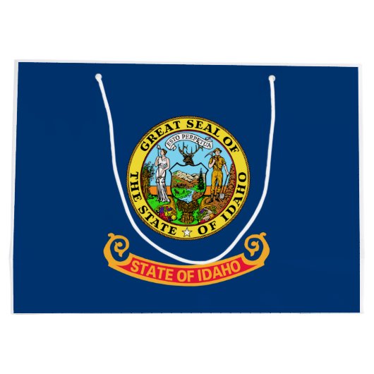 アイダホ州旗 ラージペーパーバッグ (裏面)