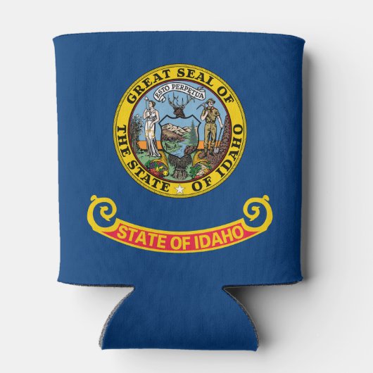アイダホ州旗 缶クーラー (裏面)