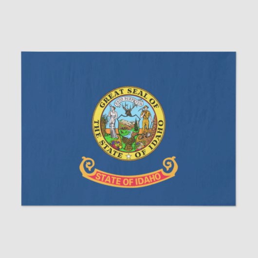 アイダホ州旗 薄葉紙 (正面)