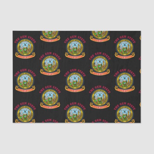 アイダホ州旗 薄葉紙 (正面)