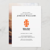 アイダホ州立が公式ロゴデザイン 案内状 (正面/裏面)