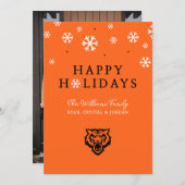 アイダホ州立大学ベンガルズ スピリット デザイン シーズンカード (正面/裏面)