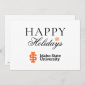アイダホ州立大学公式ロゴデザイン2 シーズンカード (正面/裏面)