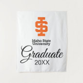 アイダホ州立大学公式ロゴデザイン タペストリー (正面)