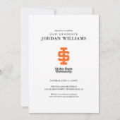 アイダホ州立大学公式ロゴデザイン 案内状 (正面)