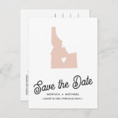 アイダホ州行き先結婚式ANY COLOR! 案内ポストカード (正面/裏面)