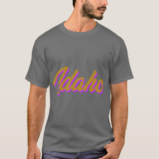 アイダホ州 アメリカ 州の誇り 愛 6 Tシャツ