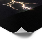 アイダホ州、アメリカ。稲妻. ポスター (角)