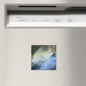 アイダホ州.アメリカ。Upper Mesaの上に虹のスプレー マグネット (インサイチュ (食洗機))