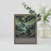 アイダホ州 |ゴシック様式の絵葉書 ポストカード (スタンド正面)