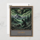 アイダホ州 |ゴシック様式の絵葉書 ポストカード (正面/裏面)