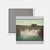 アイダホ州.ショソン秋レアフォトクロム マグネット (正面/裏面)