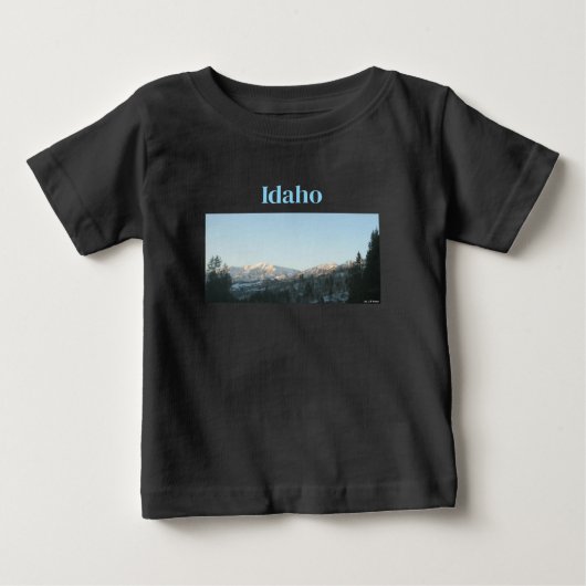 アイダホ州 ベビーTシャツ (正面)