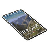 アイダホ州.ルイス&クラーク・トレイル、 マグネット (右側)