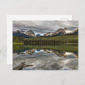 アイダホ州，ロッキー山脈 ポストカード (正面/裏面)
