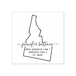 アイダホ州 返送先事業所 ラバースタンプ