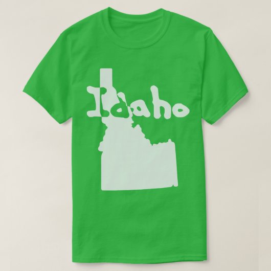 アイダホ州 Tシャツ (デザイン正面)