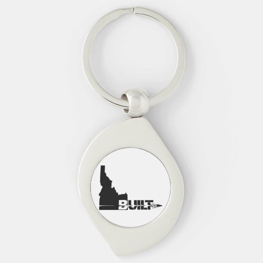 アイダホ建て弾丸 キーホルダー (正面)