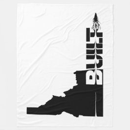 アイダホ建て弾丸 フリースブランケット