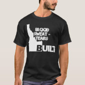 アイダホ建クラシック設（白） Tシャツ (正面)
