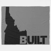 アイダホ建設 フリースブランケット (正面(横))