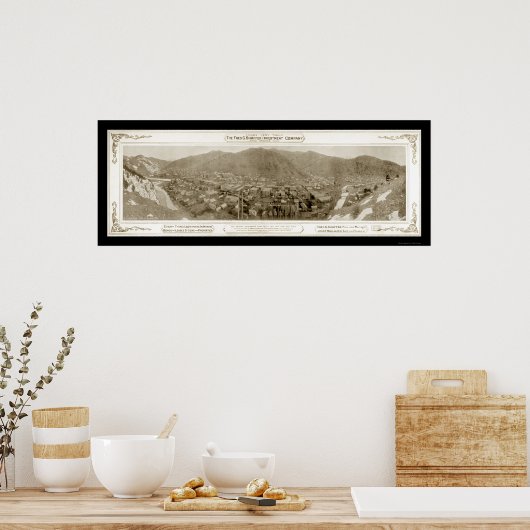 アイダホ春、CO写真1903 ポスター (キッチン)