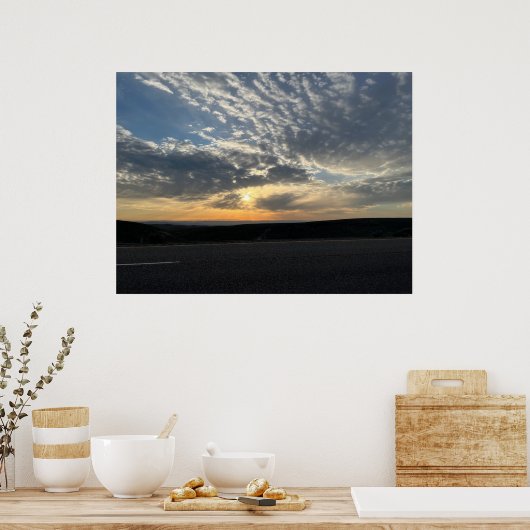 アイダホ朝日 ポスター (キッチン)