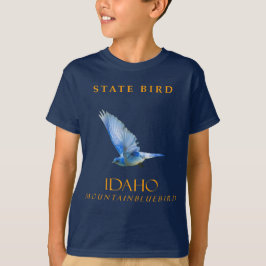 アイダホ準州の鳥、ルリツグミ Tシャツ