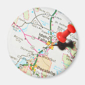 アイダホ滝 マグネット (正面)