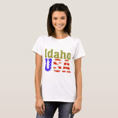 アイダホ米国! Tシャツ (正面フル)