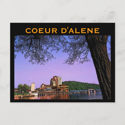 アイダホ葉書 ポストカード (正面)