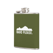 アイダホ頼む フラスク (左)