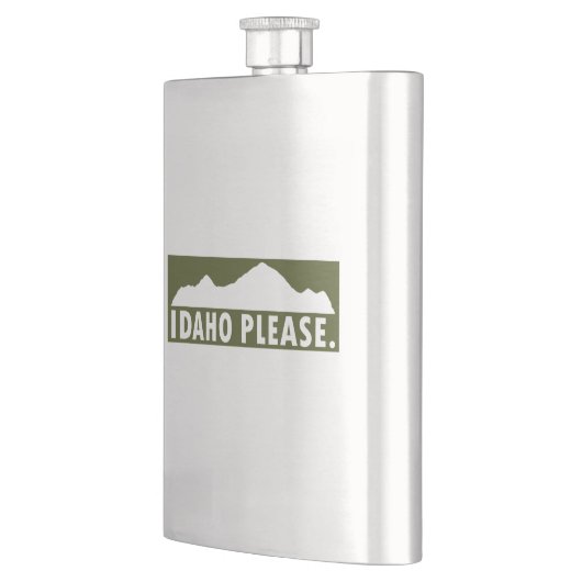 アイダホ頼む フラスク (左)