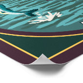 アイダホ風光明媚な旅行ポスター、クーダレーネ ポスター (角)