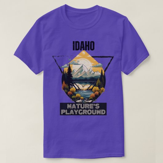 アイダホ風2 Tシャツ (デザイン正面)