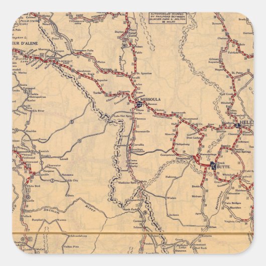 アイダホ2 スクエアシール (正面)