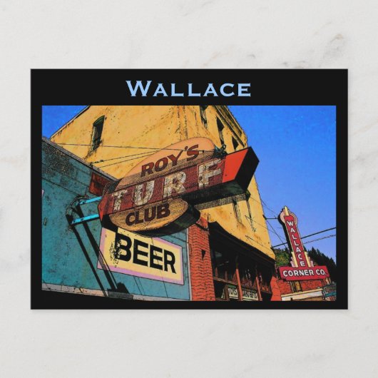 アイダホ（ウォレス）はがき ポストカード (正面)